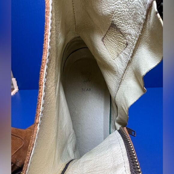 Shoe The Bear Mens Enzo Suede Chelsea Western Ankle Boot in Camel EU41/US8-8.5 - Picture 9 of 9